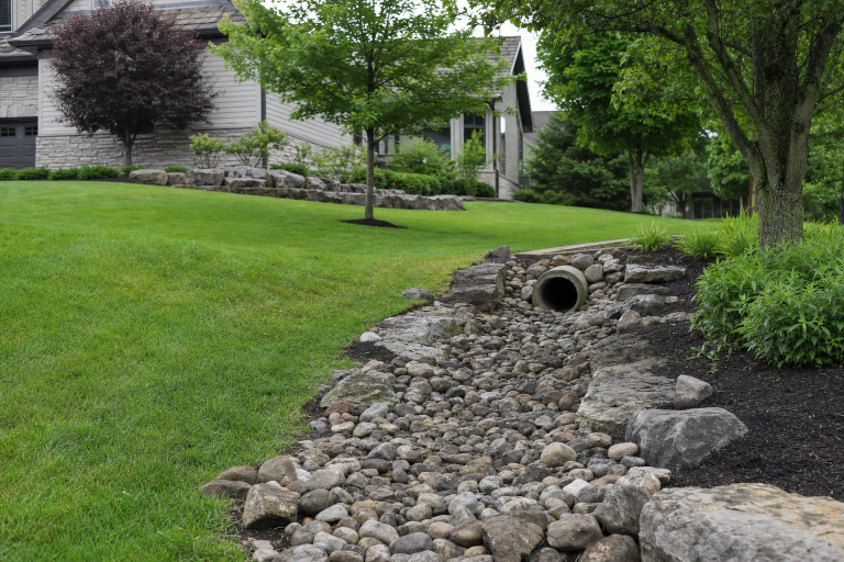 drainage and grading Delaware, OH in Dublin, OH